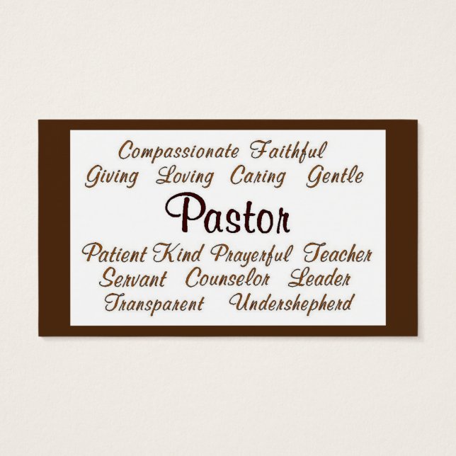 Pastor属性 (裏面)