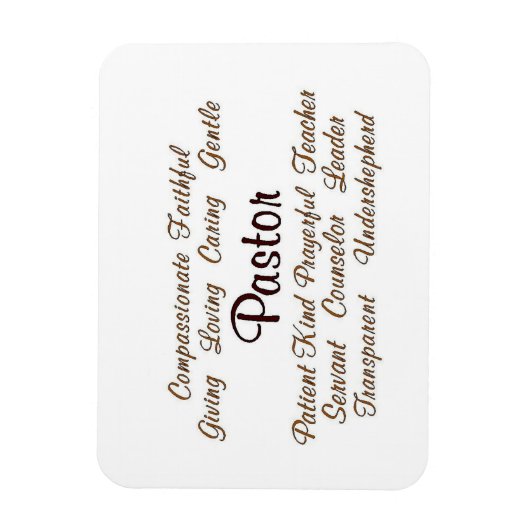 Pastor属性 マグネット (縦)