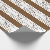 Pastor属性 ラッピングペーパー (角)