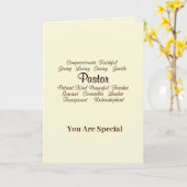 PASTOR感謝の日曜日 – ATカード カード (黄色い花)