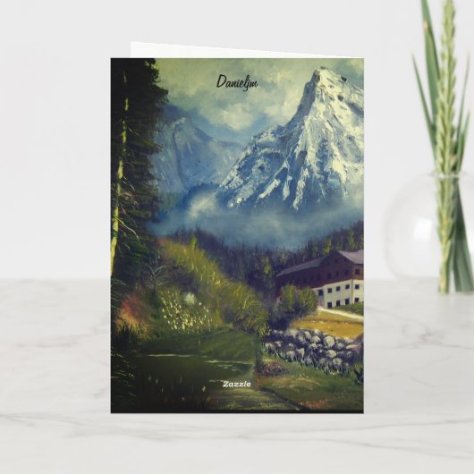 Pastor誕生日カード カード (裏面)