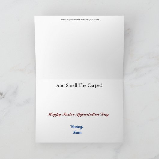 Pastor おもしろい Annovation Card Ver.2 カード (内部)