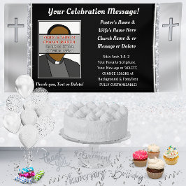 Pastor Anniversary Bannerアイディア、Church Banner 横断幕