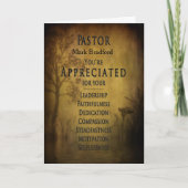 Pastor Annovation Day - -自然 Name Insert Car カード (正面)