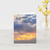 Pastor Annovation Greeting Card カード (黄色い花)