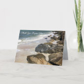 Pastor Annovation Jetty Rocks聖なる書物、 経典カード サンキューカード (正面)