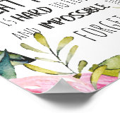 Pastor appreciation Gift Pastor Thank you quote ポスター (角)