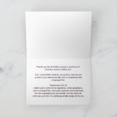 Pastor Appreciation Greeting Card シーズンカード (内部)