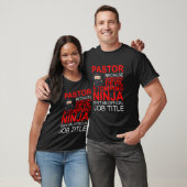 Pastor Because Devil Stomg Ninja Isn'T Job Title Tシャツ (ユニセックス)