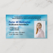 Pastor Blue名刺 名刺 (正面)