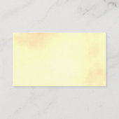 Pastor Christian Cross Ministry Business Card 名刺 (裏面)