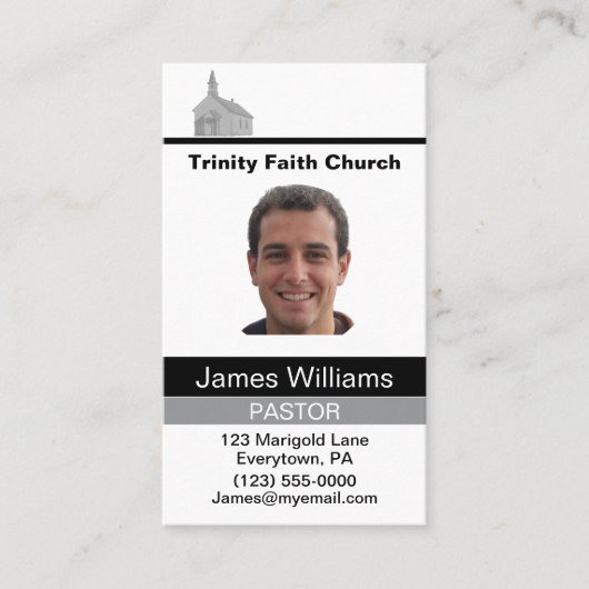 Pastor Custom 名刺 (正面)