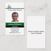 Pastor Matching Custom 名刺 (正面/裏面)