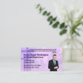 Pastor or Deacon Photo Church名刺 名刺 (スタンド正面)