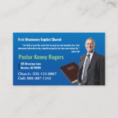 Pastor or Deacon Photo Church名刺 名刺 (正面)