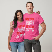 Pastor Since Devil Stomping忍者Isnu2019t an O Tシャツ (ユニセックス)