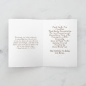 PASTOR Thank You - SGカード カード (内部)