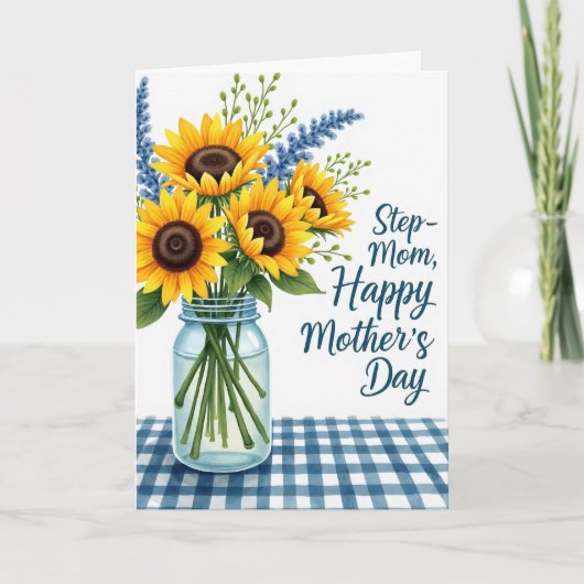 Pastoral Mothers Day Illustration Card カード (正面)