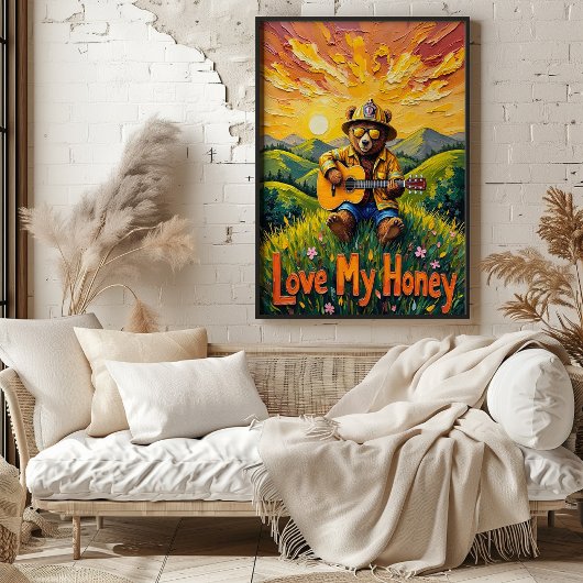 Pastoral Pickin'：クマの草の多いジャム ポスター