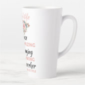 Pastor's Wife Because Super Amazing LifeChanging b カフェラテマグ (右)