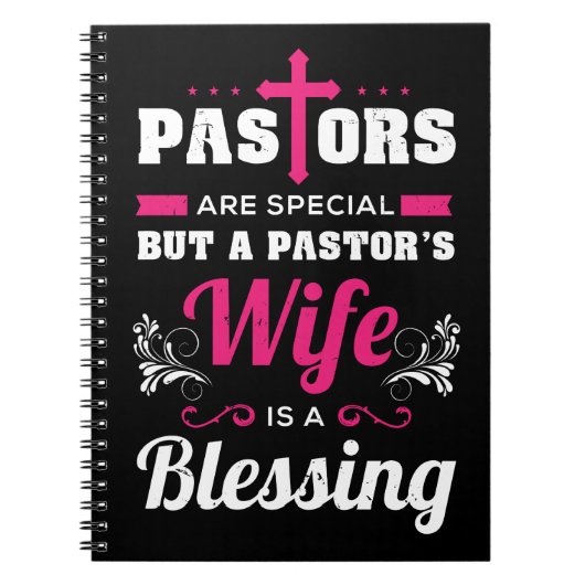 Pastor's Wife Is A Blessing ノートブック (正面)