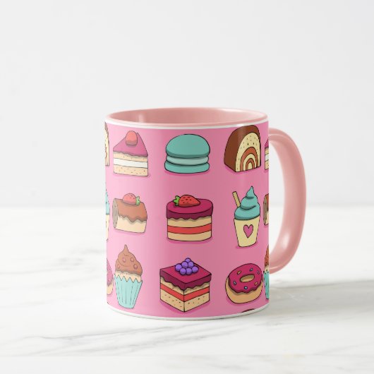 Pastries  mug マグカップ (正面右)