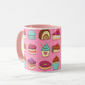 Pastries mug マグカップ (正面左)