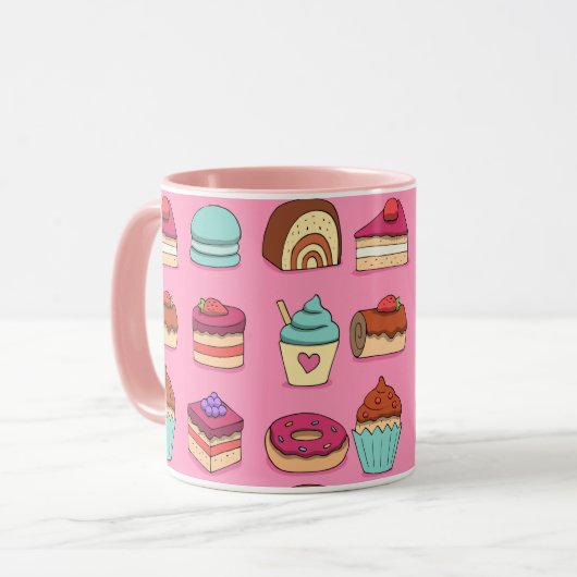 Pastries  mug マグカップ (正面左)