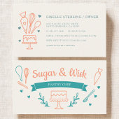 Pastry Chef Bakery Baker 名刺