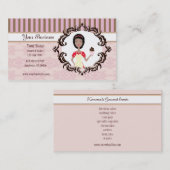 Pastry Chef Business Card、ベーカリー、ベイカー 名刺 (正面/裏面)