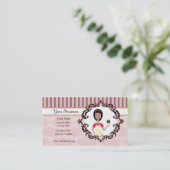 Pastry Chef Business Card、ベーカリー、ベイカー 名刺 (スタンド正面)