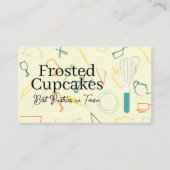Pastry Whisk | Cooking Tools Background 名刺 (正面)