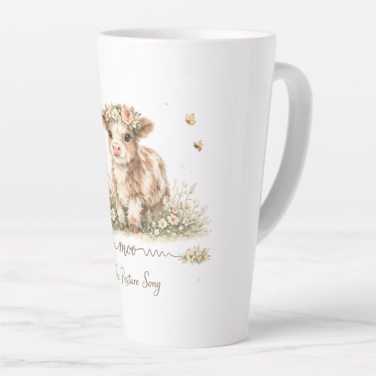 Pasture Song カフェラテマグ (右アングル)