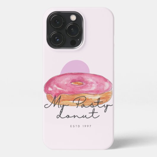 Pasty donut phone case  iPhoneケース (裏面)