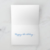 Patのイルカ-バースデー・カード カード (内部)