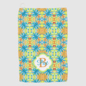 Pat Mosaic Golf Towel ゴルフタオル (正面)