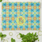 Pat Mosaic Kitchen Towel キッチンタオル (折り畳み)