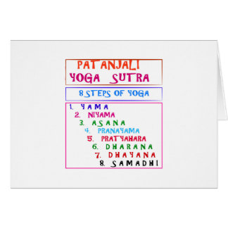 PATANJALIのヨガのSutraの蓄積のリスト