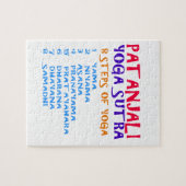 PATANJALIのヨガのSutraの蓄積のリスト ジグソーパズル (横)