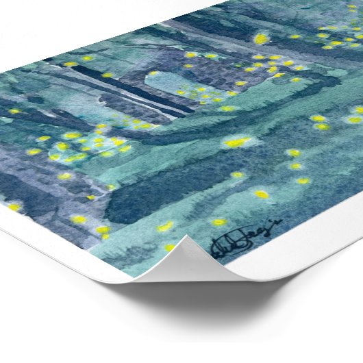 Patapsco Valley Fireflies ポスター (角)