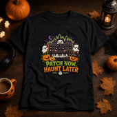 Patch Now, Haunt Later – Halloween Synth Nerd Tシャツ
