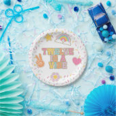 Patch Preppy Twelve is a Vibe 12歳の誕生日 ペーパープレート (パーティー)