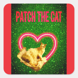 PATCH THE CAT FOR PUSSYCAT LOVERS スクエアシール