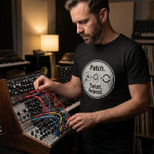 Patch Twist Repeat. – Modular-Synthesizer Tシャツ