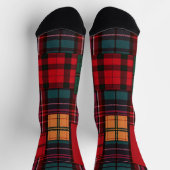 patched Plaid socks  ソックス (上部)