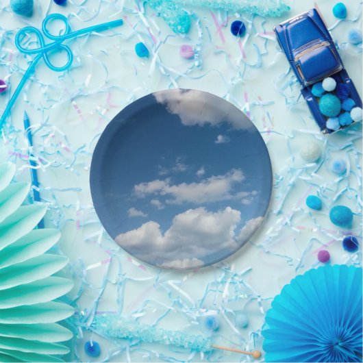 Patches of clouds ペーパープレート (パーティー)