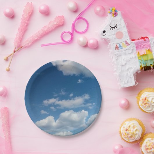 Patches of clouds ペーパープレート (パーティー)
