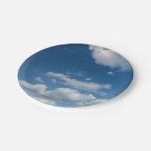 Patches of clouds ペーパープレート (アングル)