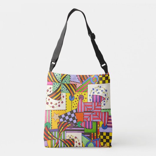 Patchwork クロスボディバッグ (裏面)
