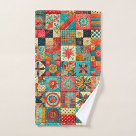 Patchwork バスタオルセット